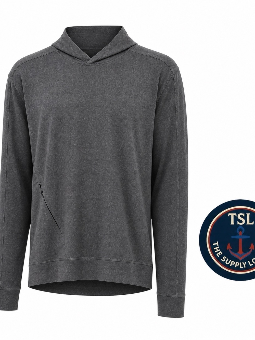 Xersion Hoodie Mens Large Gray Performance Pullover NWT Stretch